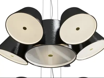 Marset Tam Tam pendant light Low-poly 3D model