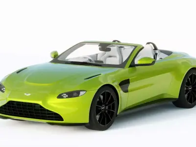 Aston Martin Vantage Roardster 2020 3D model