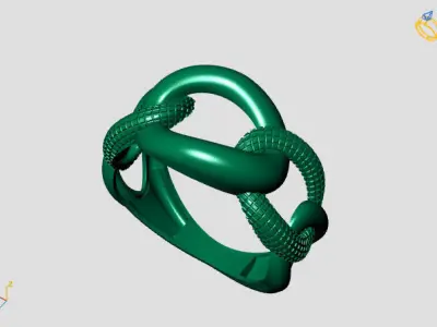 Women Plain Ring STL Models Womens Ring 3dmodels 3D print model 3D print model