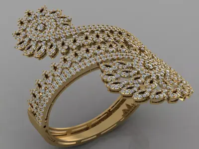 Bangle Diamond  3D print model