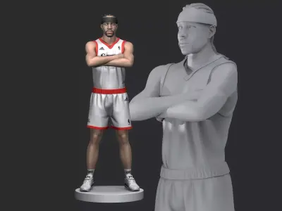 Allen Iverson 3D Printable 3D print model