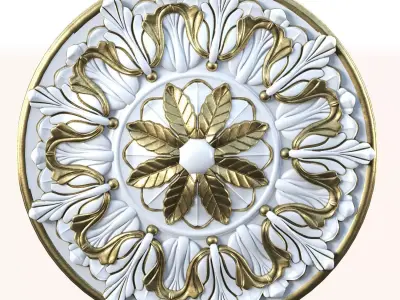 Classic pattern 3D print model