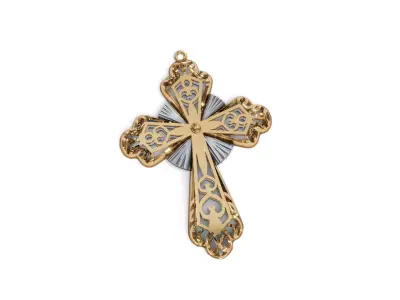 cross 3D print model 26