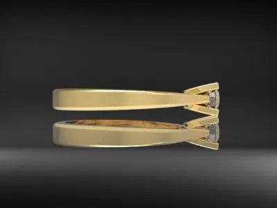 Engagement Ring  3D print model