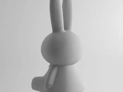 Miffy Lamp by MrMaria 3D model