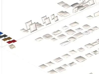 PILLOW BANK Free 3D model