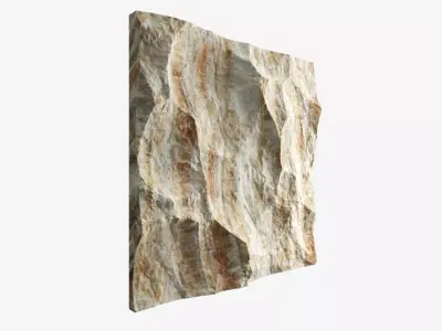 211-RockPanel sandstone rock texture 3D model