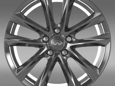 Infiniti Q70 Hybrid rim 2015 3D model