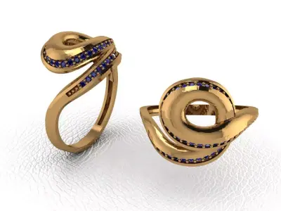 jewelry ring 3D print model