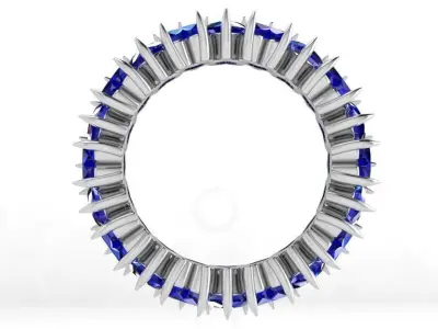 Heart Cut Band 4370 3D print model