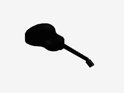 Guitar acoustic Free 3D model buy