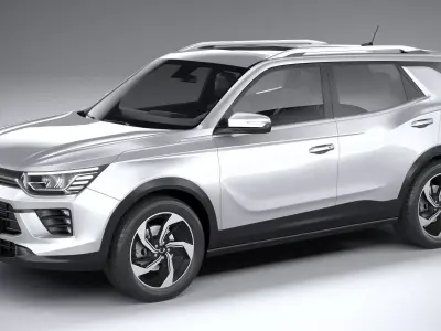 Ssangyong Korando 2020 3D model