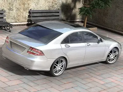 Mercedes concept sedan 3D model