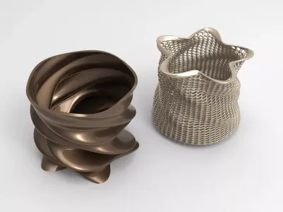 Vase Voronoi 32 3D print model
