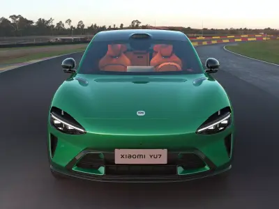 2026 Xiaomi YU7 with interior 3D model