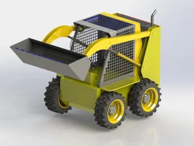 bobcat loader 3D model