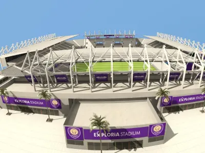 EXPLORIA STADIUM - Orlando City 3D model