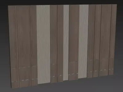  Decorative V67 Wall Panels 3D model