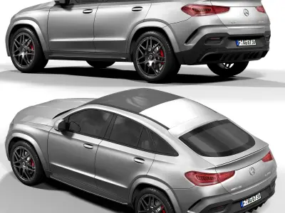 benz amg gle63s  coupe 3D model
