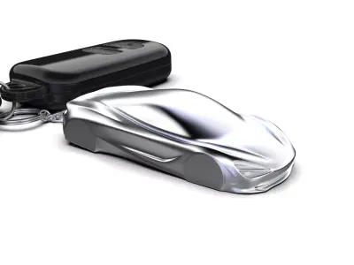 McLaren 720s Speedform Automotive Sculpture Keychain 3D print model
