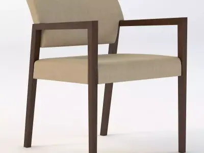 Camille Chair by Gunlocke 3D model