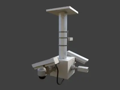 Security Camera Free 3D model