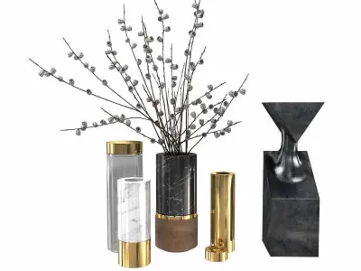 Gardeco MUSES THALIA BRONZE sculpture 3d model 3D model