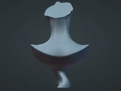 Jewelry Necklace Stand 3D print model