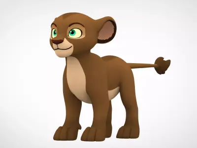 Kwanza Cub 3D model