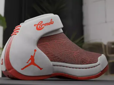 Nike Jordan Sneaker 3D model