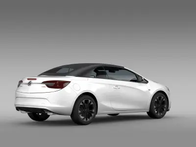 Vauxhall Cascada Turbo 2017 3D model