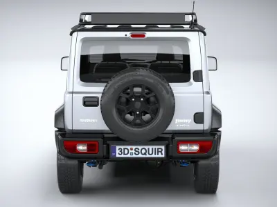Suzuki Jimny Sierra 2022 3D model