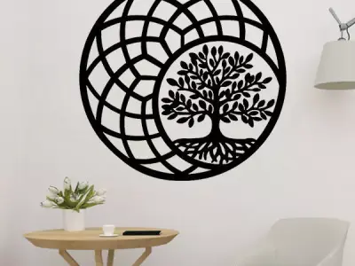 Tree Wall Decor 3D print model