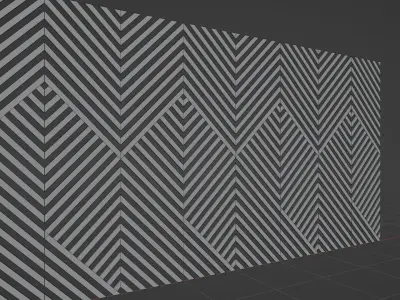 Wall wood seamless set2 V14 3D model