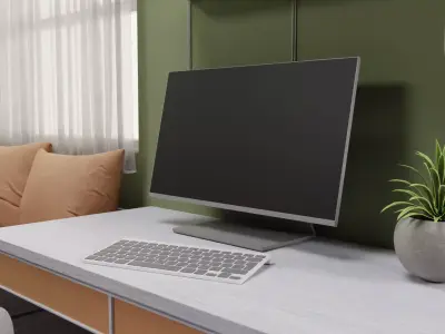 Bedroom interior 3D model 3
