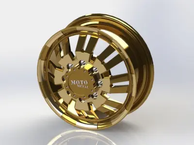 Cast rim MOTO METAL - MO963 3D model