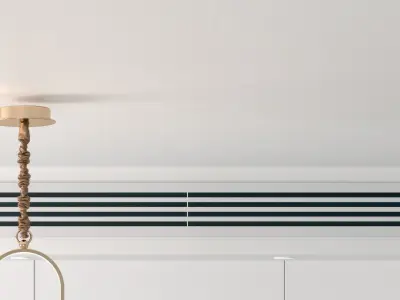 Chinese Lamp Light Pendant Luxury 3D model