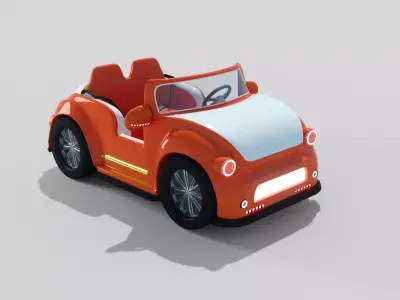 baby car 3D model