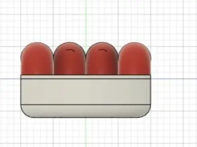 hoverboard box with handles 3D print model