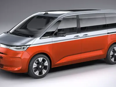 Volkswagen Multivan 2022 3D model