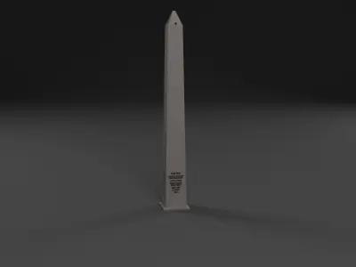Argentina Obelisco 3D model