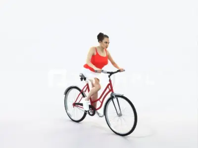 Dream 01G bicycle bike Sports Woman Low-poly 3D model