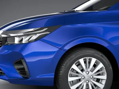 Acura City V CVT 2024 3D model