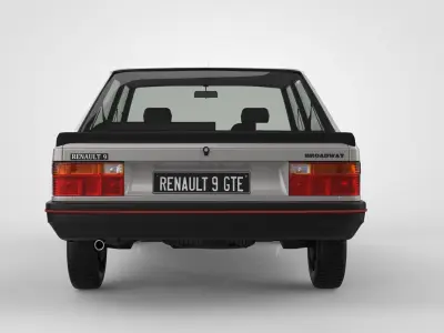 Renault 9 GTE 3D model