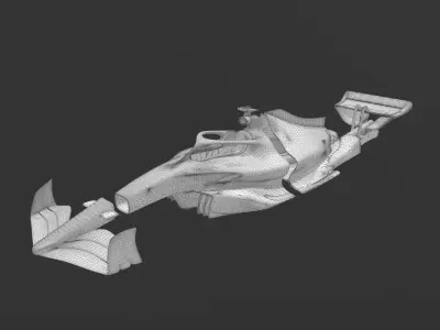 2022 F1 car  3D print model