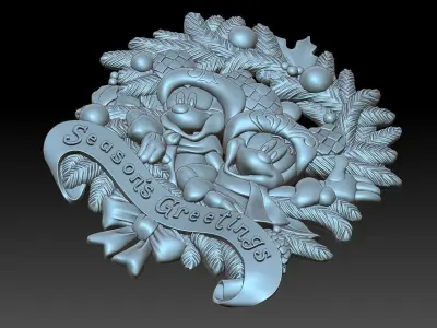 Season greetings  3D print model