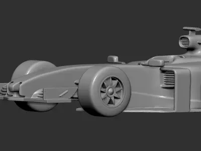 Sports Racing car  3D print model