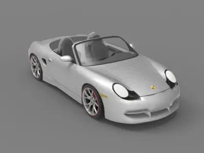2003 Porsche Boxster 3D model