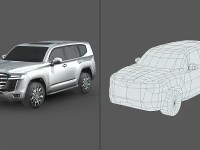 Low-Poly Car Pack 001 - SUV Sensation