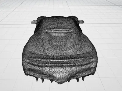  High-Resolution Realistic 3D Car Model 3D model